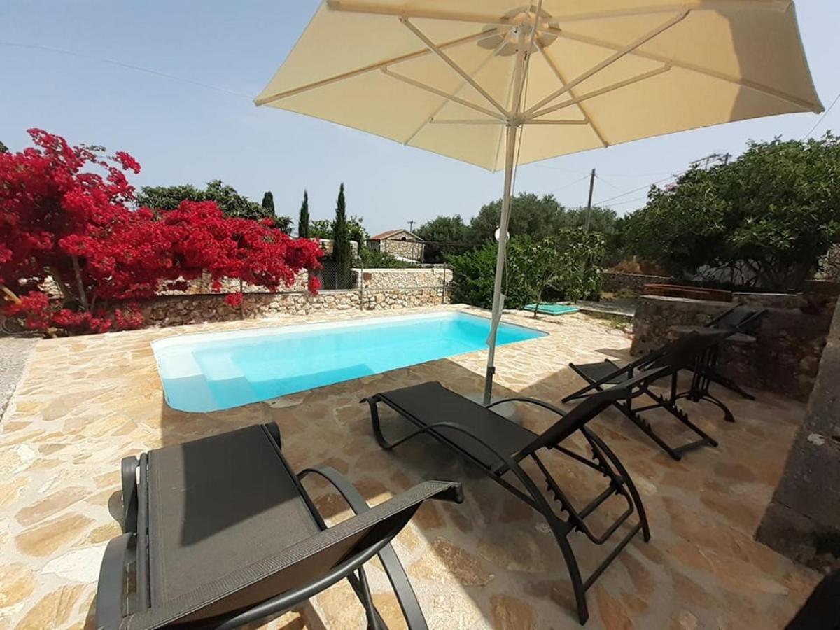 Private Villa Demetra 1768 With Pool - Close To Fiskárdo Eksteriør bilde